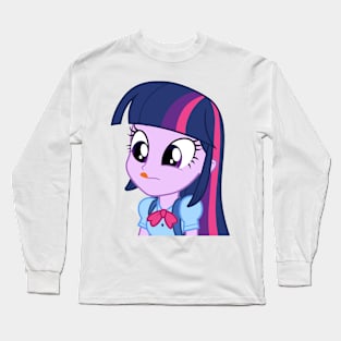 EQG Twilight Sparkle blep Long Sleeve T-Shirt